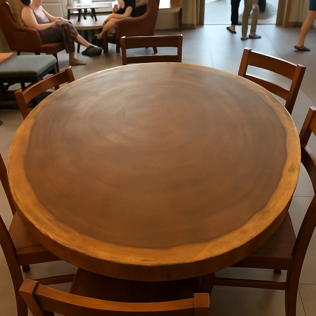 Circular Pedestal Table